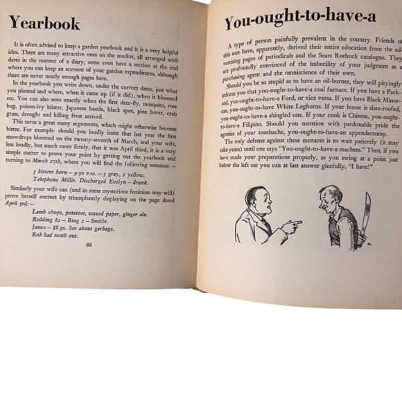 Country Colic Weeders Digest Robert Lawson Stated 1st Ed 1944 HC DJ Illustrated - Picture 13 of 16